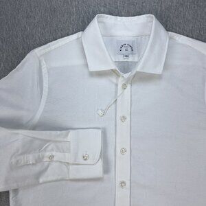 Kirrin Finch Cotton Long Sleeve Shirt Size 8 White Short Collar Inclusive NEW